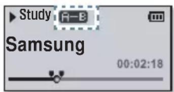 SAMSUNG YPU5AL - Annulation de la répétition d'un segment - 1
