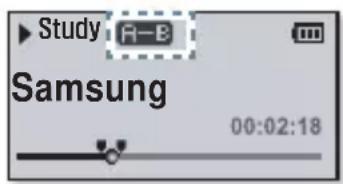 SAMSUNG YPU5AB - Annulation de la répétition d'un segment - 1