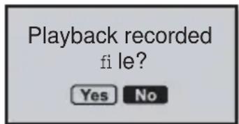 SAMSUNG YPU4AU - Pour arrêter un enregistrement - 1