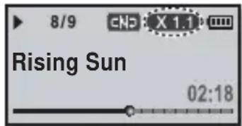 SAMSUNG YPU4AU - Pour utiliser le bouton de vitesse de lecture - 1