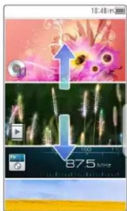 SAMSUNG YPR2AS - Acceder aux menus à partir de l'écran d'accueil - 1