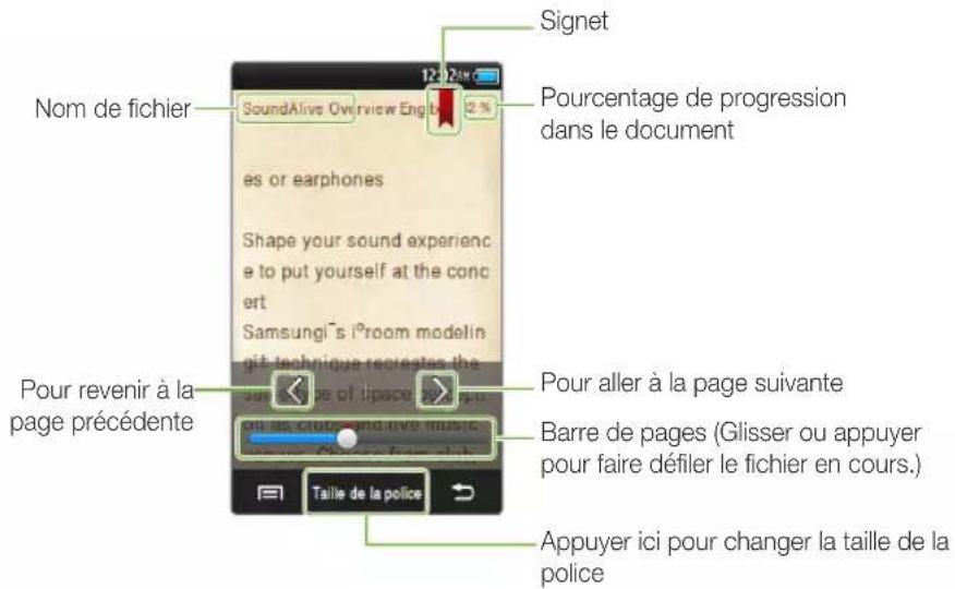 SAMSUNG YPR2AS - Afficher des fichiers texte - 1