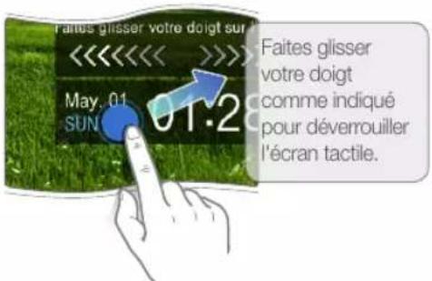 SAMSUNG YPR2AS - Déverrouiller l'écran tactile - 1