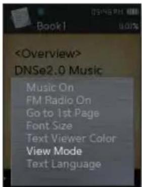 SAMSUNG YPQ2CW - Régler le mode d'affi chage du texte - 1