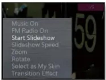 SAMSUNG YPQ2CW - Visionner un diaporama - 1
