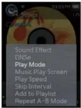SAMSUNG YPQ2CW - Options du mode de lecture - 1