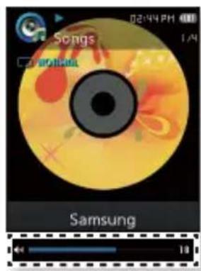 SAMSUNG YPQ2CW - CONTROLE DU VOLUME - 1