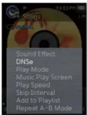 SAMSUNG YPQ2CW - Régler la fonction Digital Natural Sound engine (DNSe) - 1