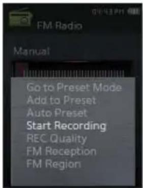 SAMSUNG YPQ2CW - Enregistrer un programme FM - 2
