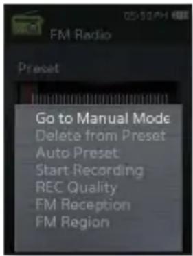 SAMSUNG YPQ2CW - Pour basculer vers le Mode préselection - 1