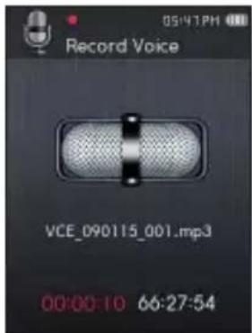 SAMSUNG YPQ2AW - Arrête l'enregistrement vocal - 1