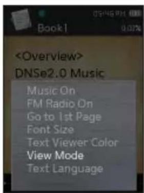 SAMSUNG YPQ2AW - Régler le mode d'affichage du texte - 1