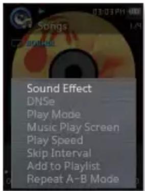 SAMSUNG YPQ2AW - Régler l'effet sonore - 1