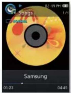 SAMSUNG YPQ2AW - Lecture de fichiers musicaux - 4