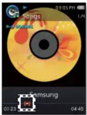 SAMSUNG YPQ2AW - Pour définir la répétition d'un segment - 1