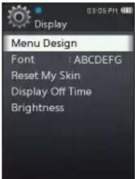 SAMSUNG YPQ2AW - Options de réglage de l'affichage - 1
