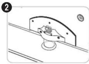 SAMSUNG UE55C6005RW - Type support - 4