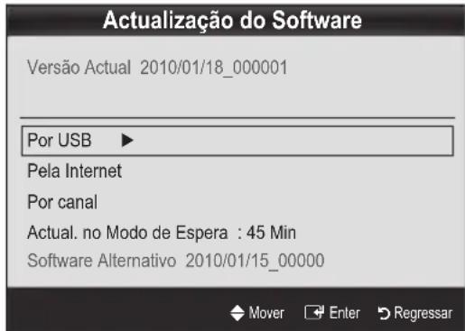 SAMSUNG UE55C6005RW - Actualização do Software - 1