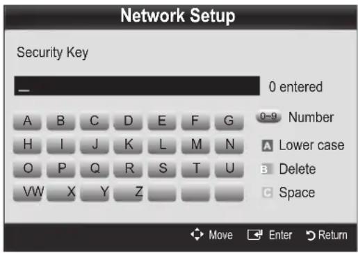 SAMSUNG UE55C6005RW - How to set up using PBC (WPS) - 1