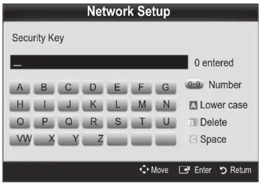 SAMSUNG UE55C6005RW - Nastavitev z moznostjo PBC (WPS) - 1