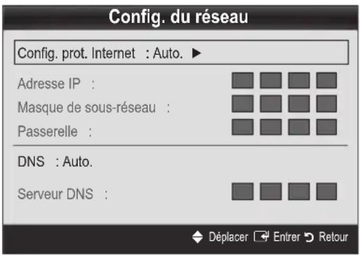SAMSUNG UE55C6005RW - Procedure de configuration automatique - 2
