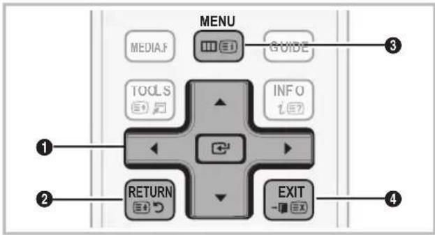 SAMSUNG UE55C6005RW - Navigation dans les menus - 1