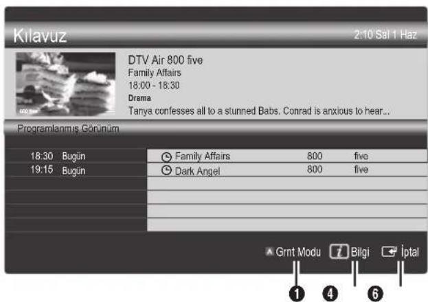 SAMSUNG UE55C6005RW - Programlanmis Gorunumu Kullanma - 1
