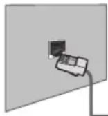 SAMSUNG UE55C6005RW - Kablolu bir Aça Baglanma - 1