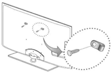 SAMSUNG UE55C6005RW - TV'nin Dümsini Önlemek icin: - 1