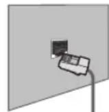 SAMSUNG UE55C6000RK - Connecting to a Wired Network - 1