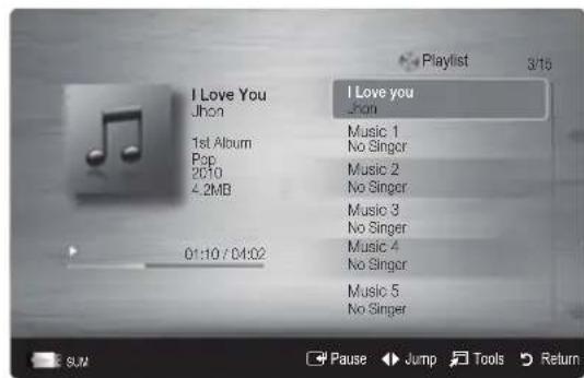 SAMSUNG UE55C6000RK - Playing Music - 1