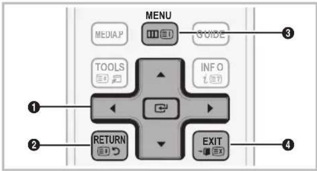 SAMSUNG UE55C6000RK - como desplazarse por los menus - 1