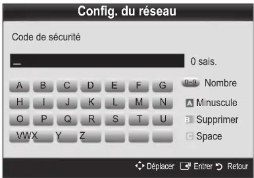 SAMSUNG UE55C6000RK - Configuration à l'aide de la méthode PBC(WPS) - 1