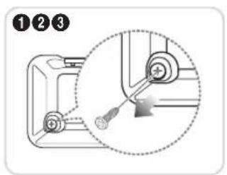 SAMSUNG UE55C6000RK - Assemblage du cordon d'alimentation - 1