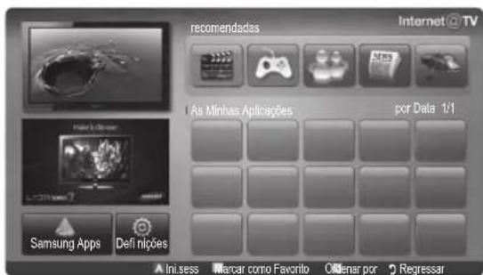 SAMSUNG UE55C6540SK - Introdução ao Internet@TV - 2