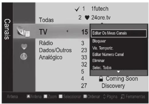 SAMSUNG UE55C6540SK - Os Meus Canais - 1