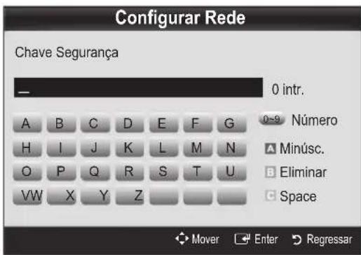 SAMSUNG UE55C6540SK - Como configurar utilizing a opção PBC (WPS) - 1