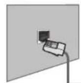 SAMSUNG UE55C6540SK - Kablolu bir Aga Baglanma - 1
