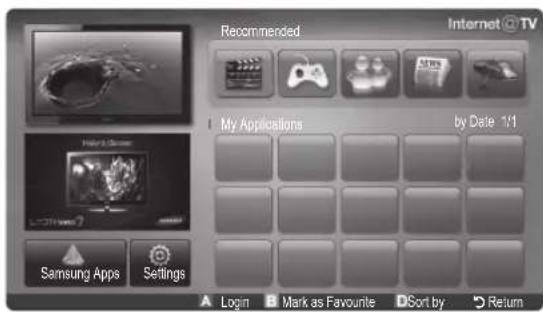 SAMSUNG UE55C6540SK - Getting Started with Internet@TV - 2