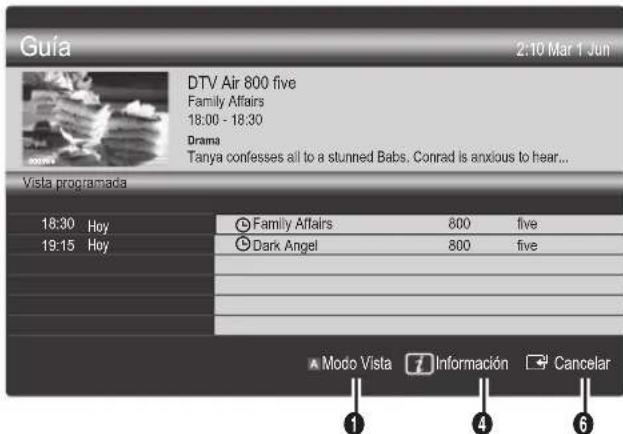 SAMSUNG UE55C6540SK - Uso de la vista planificada - 1