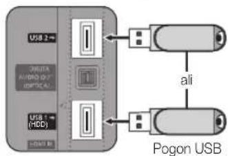 SAMSUNG UE55C6540SK - Prikljucitev naprave USB - 1