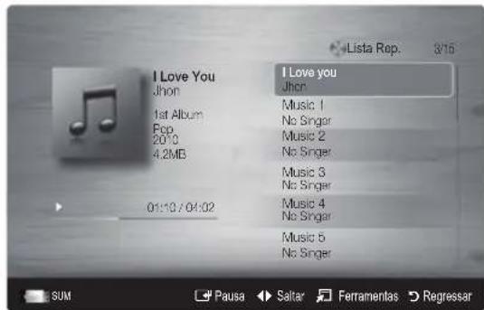 SAMSUNG UE55C6540SK - Reproduzir música - 1