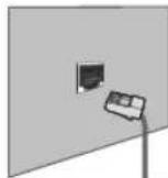 SAMSUNG UE55C6540SK - Conexión a una red por cable - 4