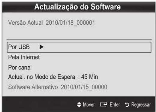 SAMSUNG UE55C6540SK - Actualização do Software - 1
