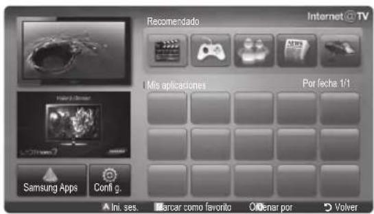SAMSUNG UE55C6540SK - Primeros pasos con Internet@TV - 2
