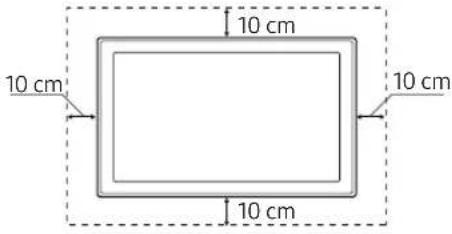 SAMSUNG UE50MU6125K - Sørg for korrekt ventilation til dit tv - 2