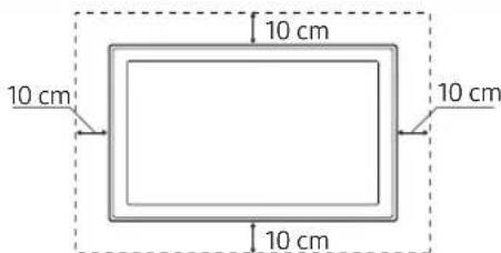 SAMSUNG UE49MU8005T - Providing proper ventilation for your TV - 2
