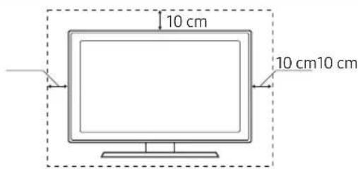 SAMSUNG UE65MU6475U - Providing proper ventilation for your TV - 1