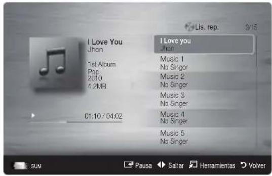 SAMSUNG UE65C8000XW - Reproducción de música - 1