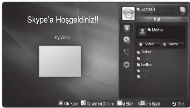 SAMSUNG UE65C8000XW - Samsung Apps'ı kategoriye göre kullanma - 1